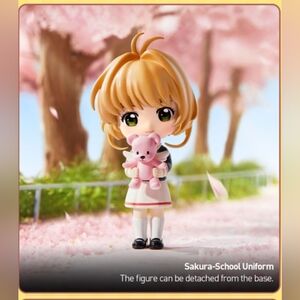 Pop Mart Cardcaptor Clear Card- Sakura School Uniform